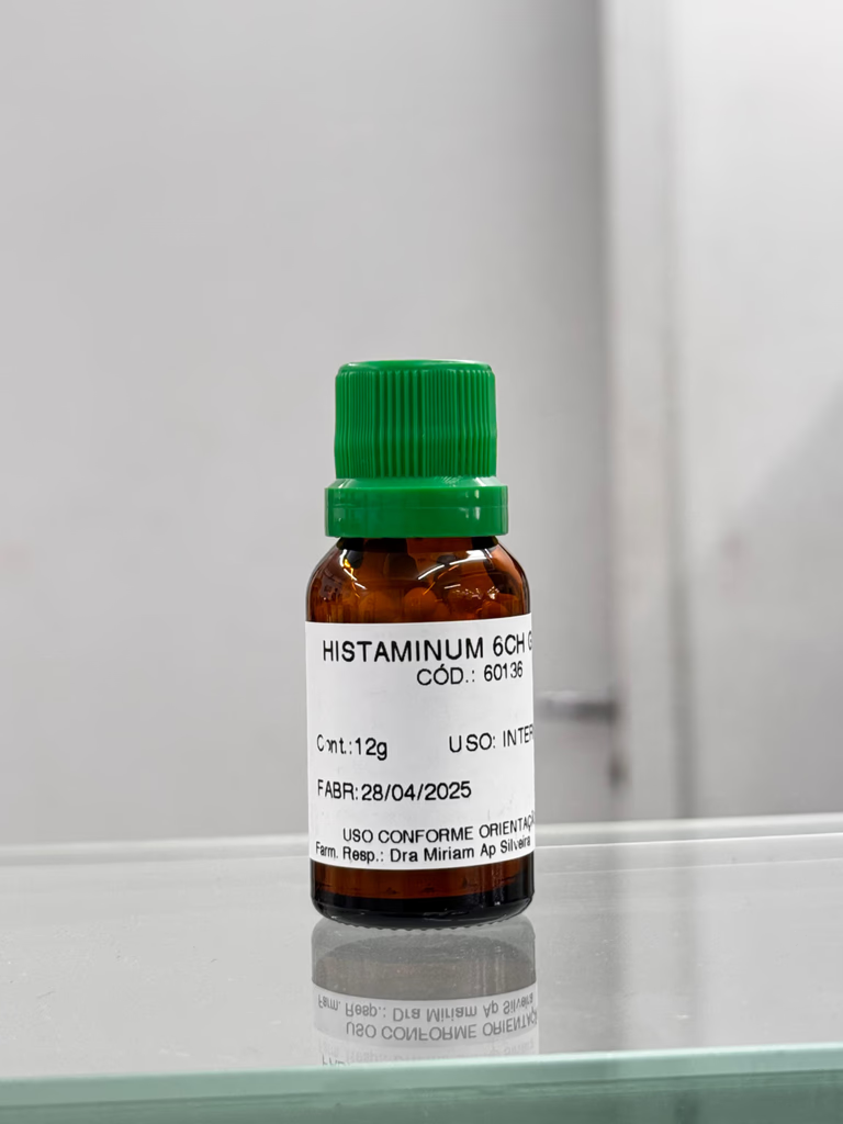 Frasco homeopático da Farmácia Sativa